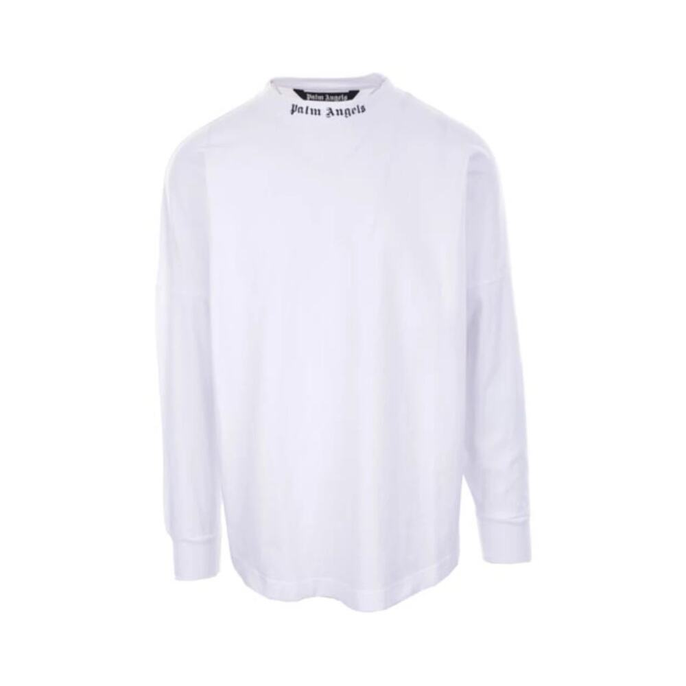 Palm Angels Logo Print Long Sleeve T-Shirt [Size Small]